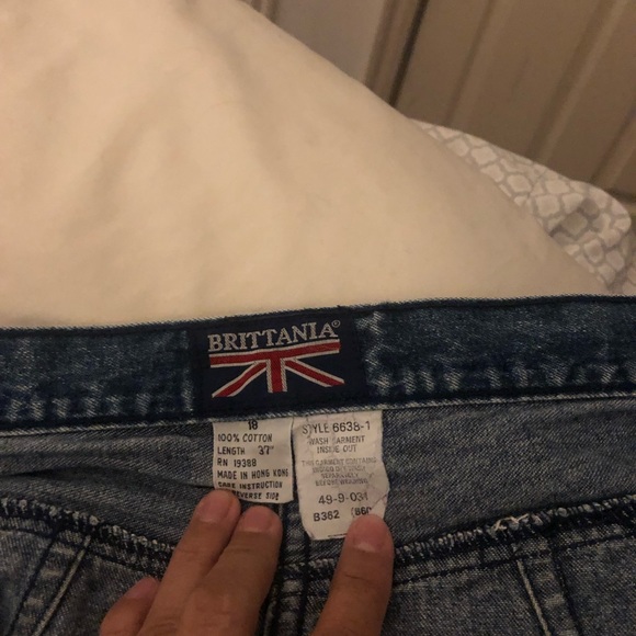 BRITTANIA high waist jeans. - Picture 5 of 5